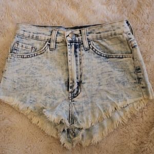 festival jean shorts